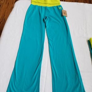 NIKE JORDAN GIRL'S Athletic Rolled Waist Yoga Pants